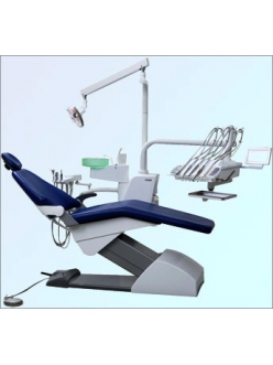 Стоматологическая установка Fona 1000 SW, верхняя подача, пистолет, 3 шланга без оптики, 1 свободное гнездо, педаль-таблетка