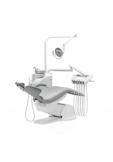 Diplomat Consul DC180 - стоматологическая установка с нижней подачей инструментов и креслом ДЕ20