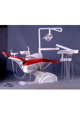 Стоматологическая установка Premier 10, кресло, гидроблок, место врача на 4 выхода с нижнейй подачей инструментов, светильник, стул врача и ассистента