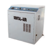 Dental Air 1 - безмасляный воздушный компрессор с кожухом (100 л/мин) на 1 установку