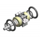 Роторная группа для турбинных наконечников NSK Ti-Max X600/X600L
