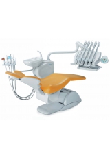 Стоматологическая установка Premier 16, кресло, гидроблок, место врача на 5 выходов с нижней подачей инструментов, светильник, стул врача и ассистента